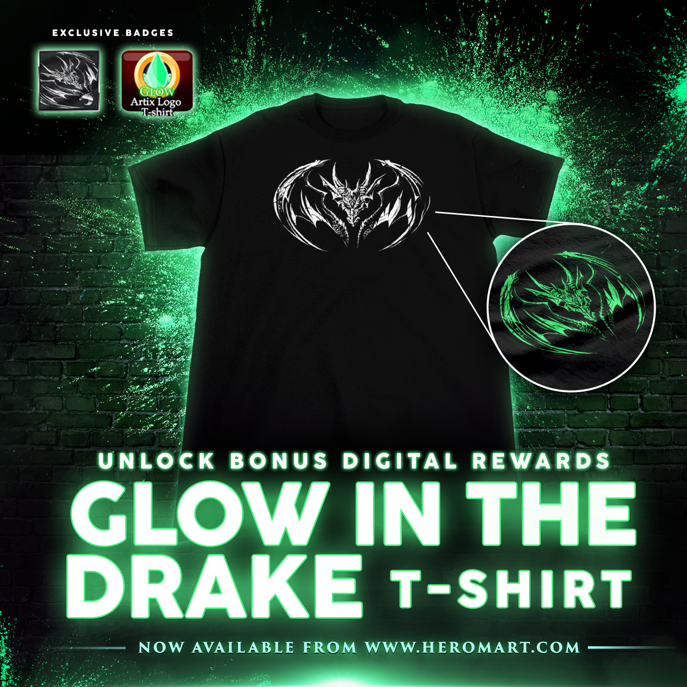 🌟Glow-in-the-Drake - T-Shirt 🌟