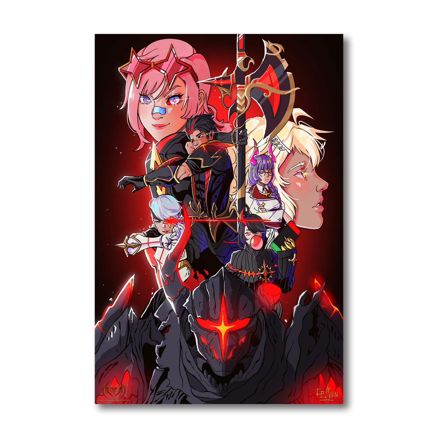 Darkon's The Children of Elegy - Collector's Print Collector's Prints - Heromart