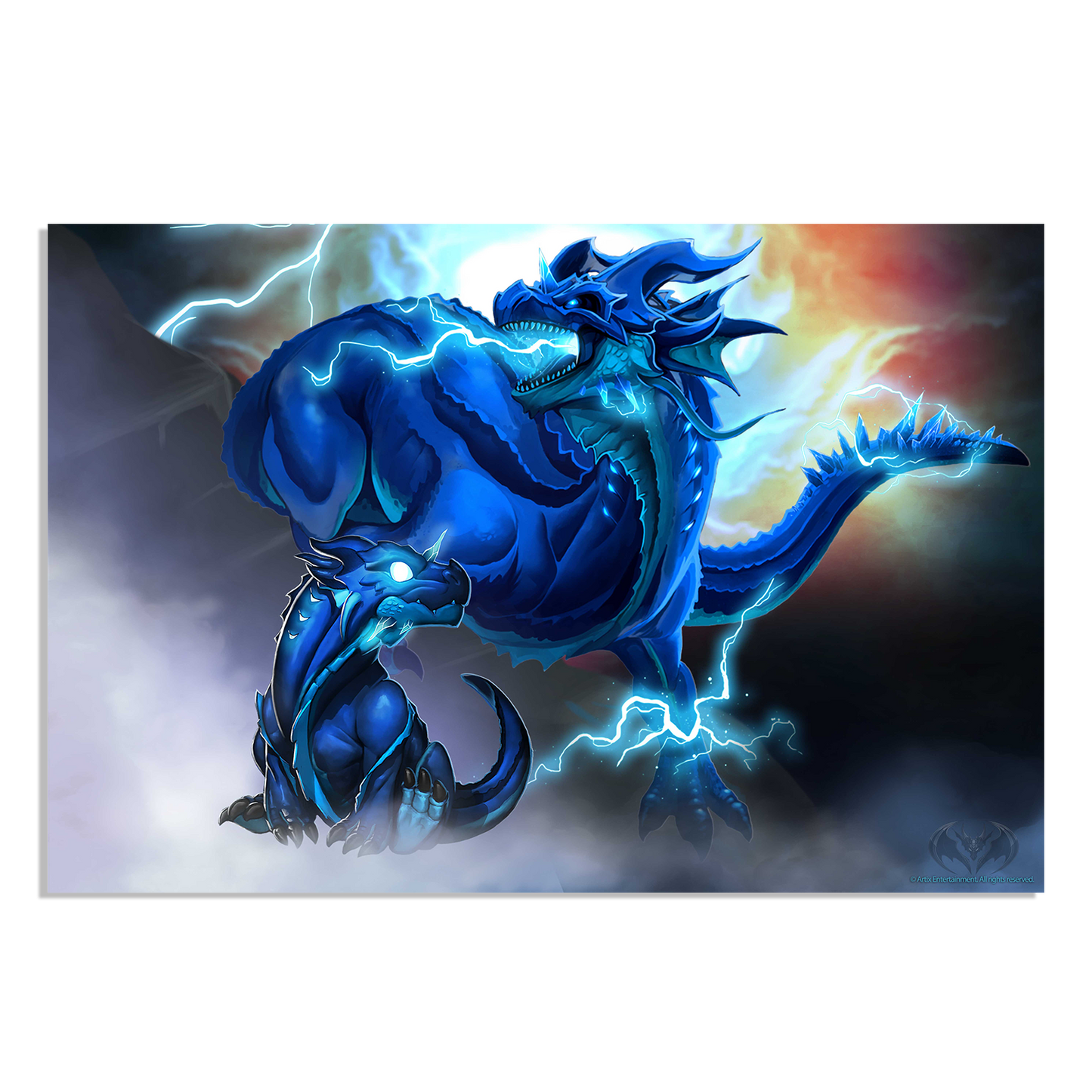Dragon Krenos - Collector's Print Collector's Prints - Heromart