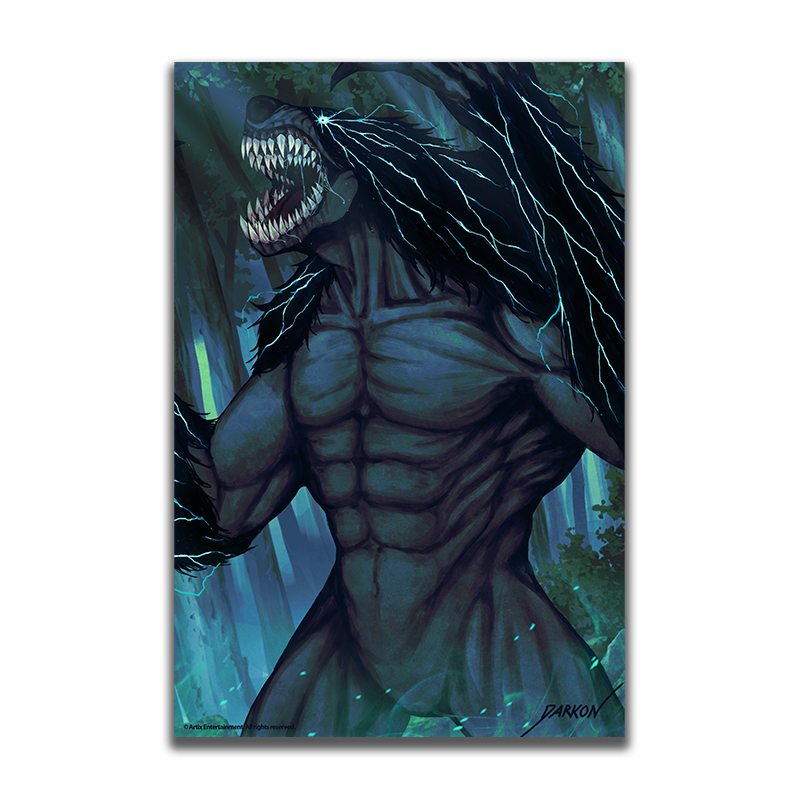 Darkon's Moon Cursed Stryche Beast - Collector's Print Collector's Prints - Heromart
