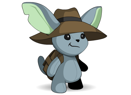 Quibble - The Traveling Moglin - Plush Plush - Heromart