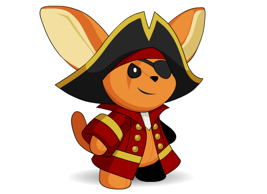 Scurvy - The Pirate Moglin - Plush Plush - Heromart