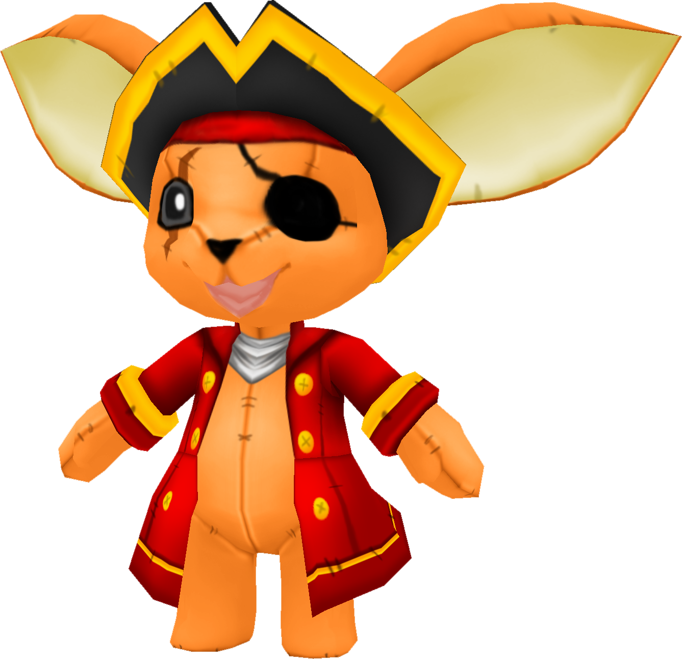 Scurvy - The Pirate Moglin - Plush Plush - Heromart