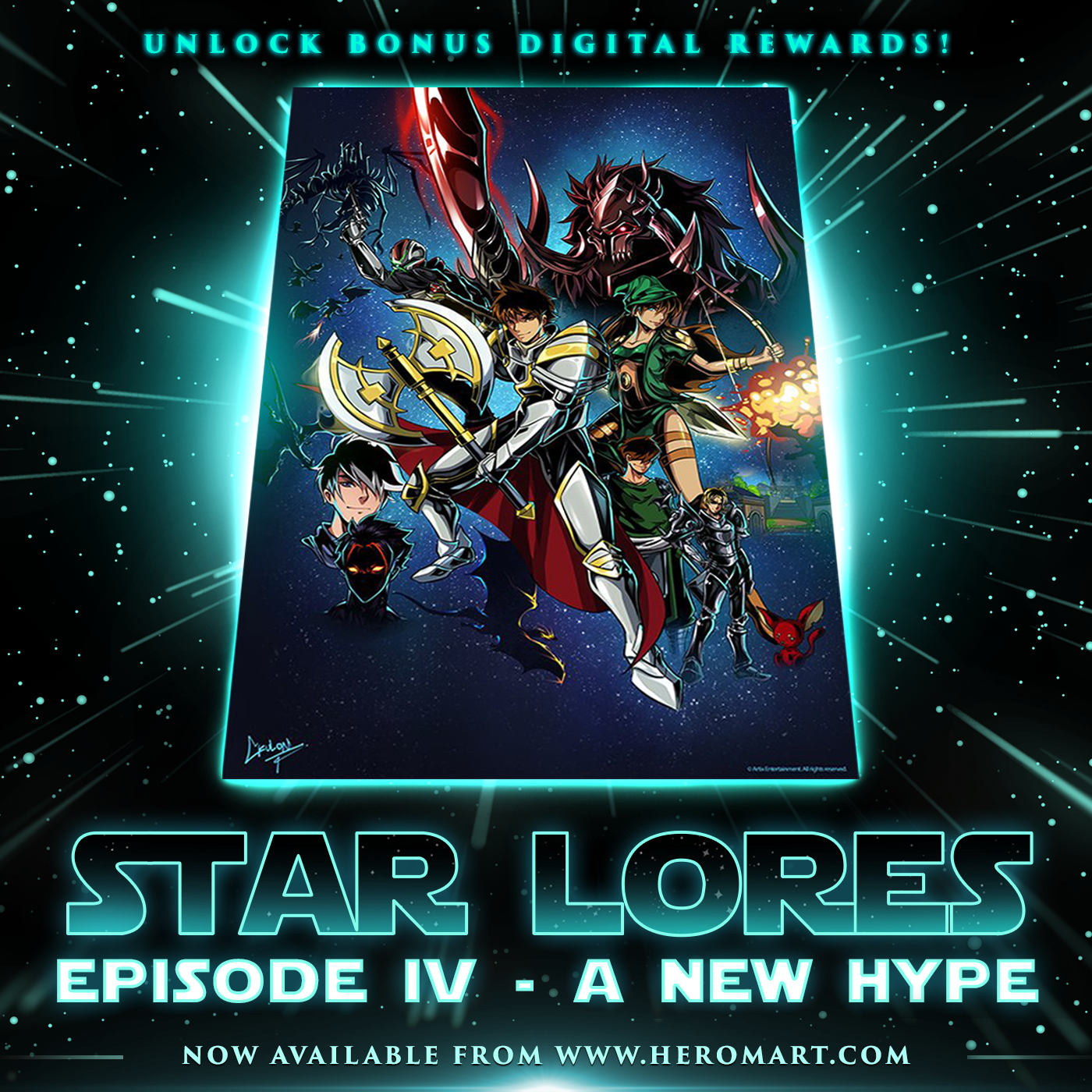 ✨ Star Lores "A New Hype" Poster!