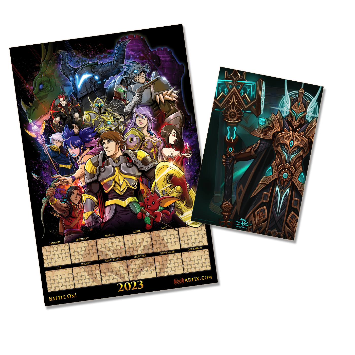 2023 Artix Calendar 