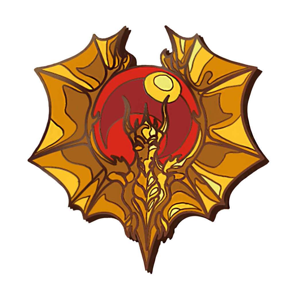 Dragon Amulet - Enamel Pin