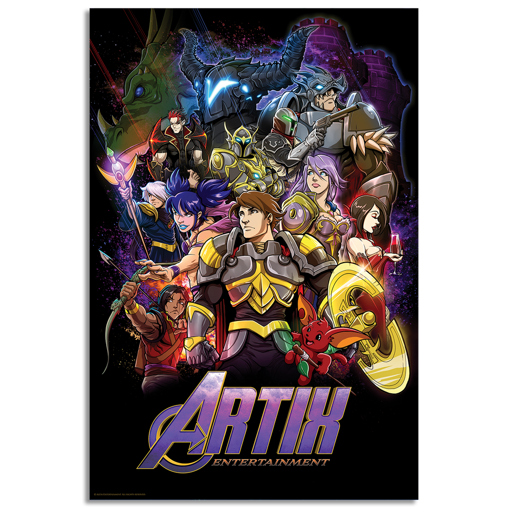 2023 Artix Calendar "BattleOn Forever" Poster Heromart