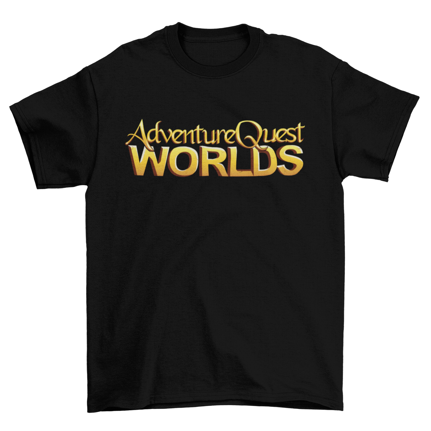 AdventureQuest Worlds Logo - T-Shirt T-Shirts - Heromart