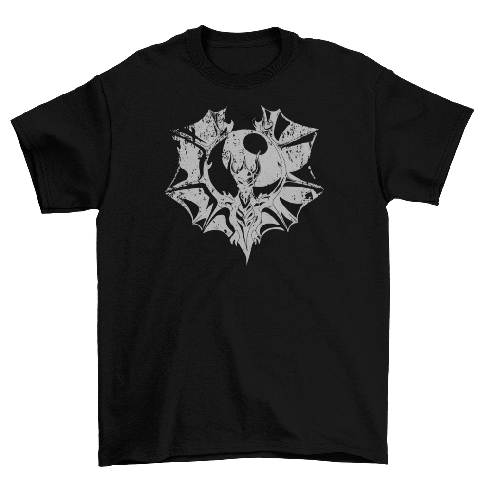 Battleworn Dragon Amulet - T-Shirt T-Shirts - Heromart