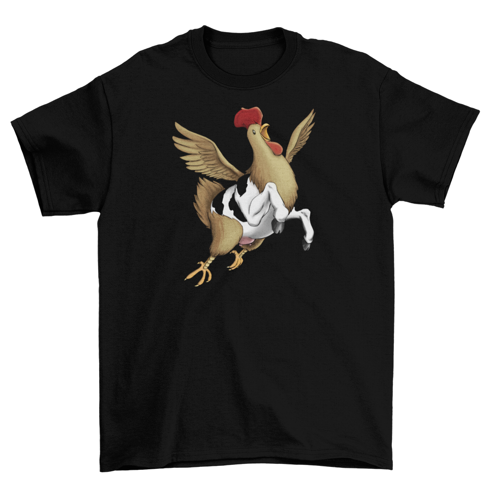 ChickenCow Dark Bawk 2.0 - T-Shirt T-Shirts - Heromart