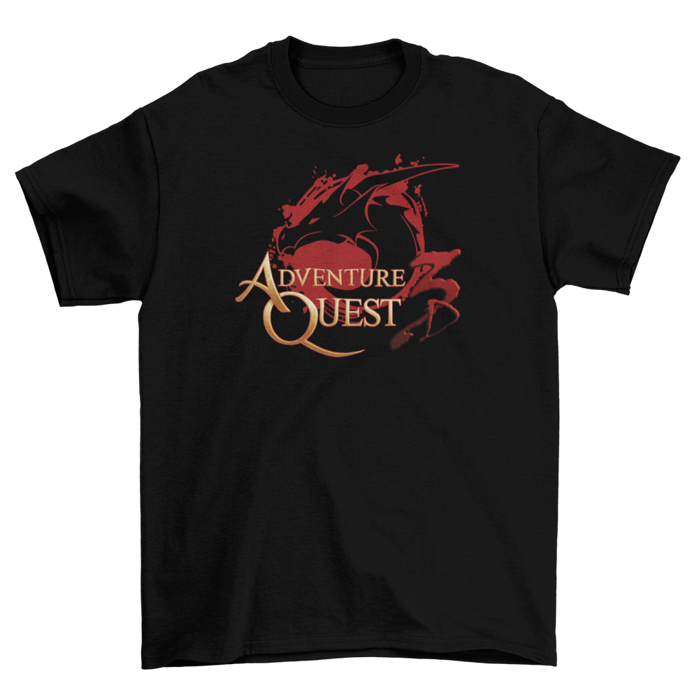 AdventureQuest 3D Logo - T-Shirt T-Shirts - Heromart