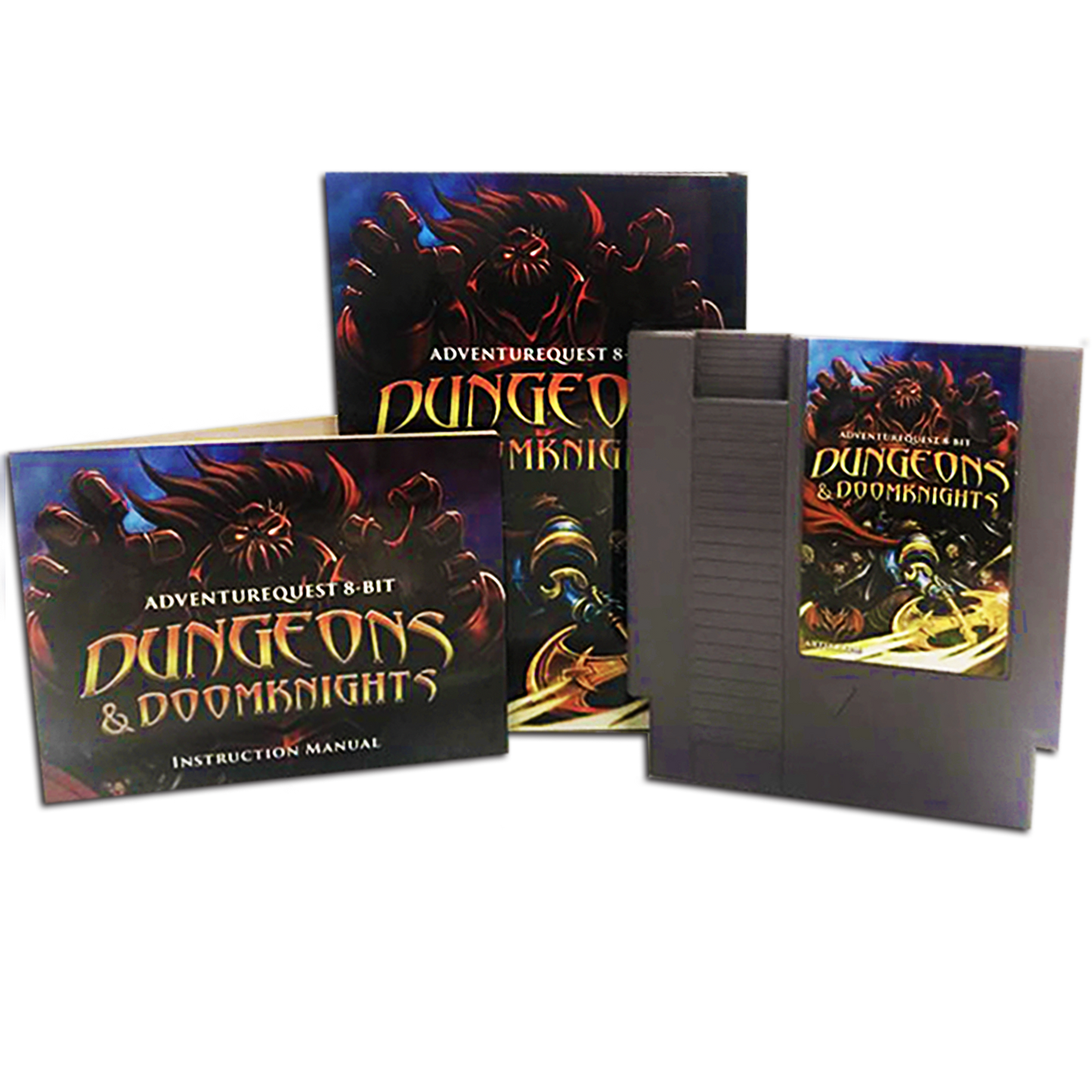 Dungeons & DoomKnights Gray NES Cartridge - Retro Edition NES - Heromart
