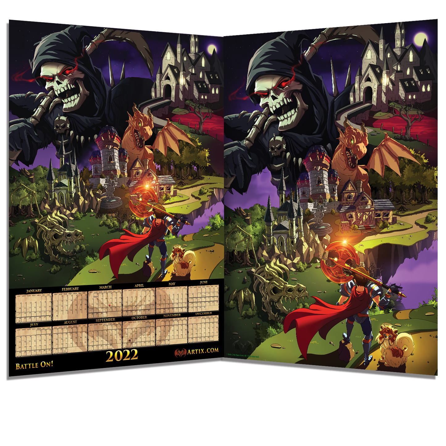 
                  
                    2022 Artix Calendar "20th Anniversary" Poster Calendars - Heromart
                  
                